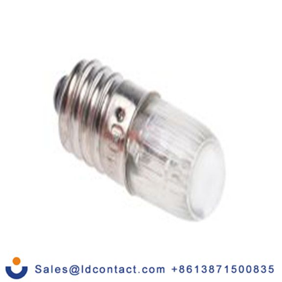 RS PRO 212-339  指示灯, 多芯片, 黄色, BA9灯座, Φ11 mm, 28 mm长, 588 nm长, 24 V dc