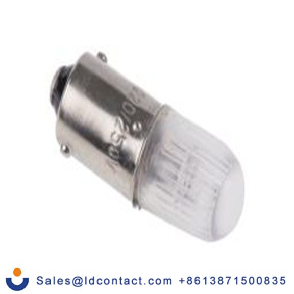 RS PRO 124-6421  橙色 面板安装指示器, 220 V ac 焊片端接, 平齐边框, 银色边框, IP40