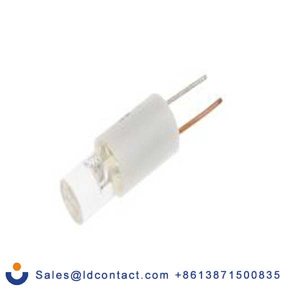 RS PRO 205-640  红色 面板安装指示器, 115 V dc, 230 V ac 焊接片端接, 凸型边框