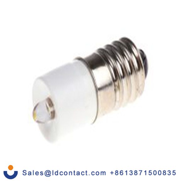 RS PRO 700-1662  红色 面板安装指示器, 12 V dc 焊接片端接, 平齐边框, 银色边框, IP40