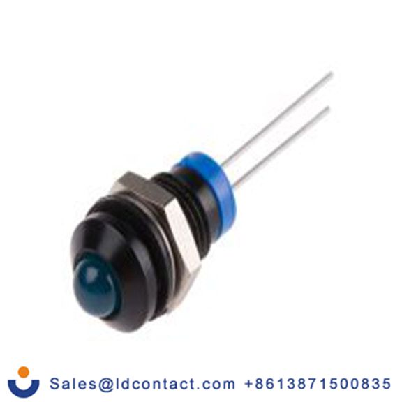 RS PRO 205-353  蓝色 面板安装指示器, 2 V dc, 凸型边框, IP40