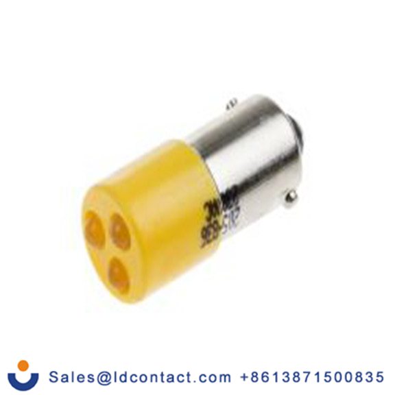 RS PRO 205-836  黄色 面板安装指示器, 230 V ac, 凸型边框 面板安装
