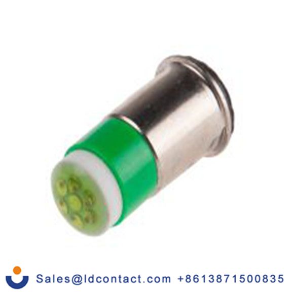 RS PRO 723-9652  绿色 面板安装指示器, 220 V ac 导线端接, 凹入式边框, IP40