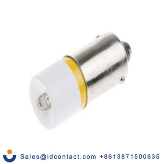 RS PRO 209-412  红色 面板安装指示器, 240 V ac 焊接片端接, 凸型边框, 黑色边框, IP40