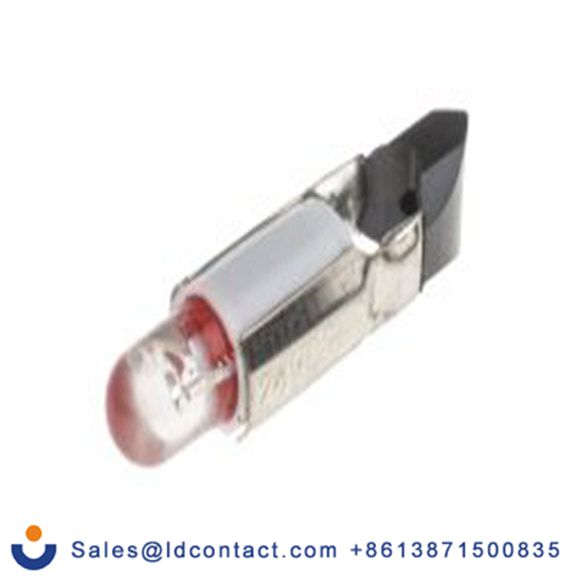 RS PRO 211-291  蓝色 面板安装指示器, 12 V dc 焊接片端接, 凹入式边框, 银色边框 面板安装