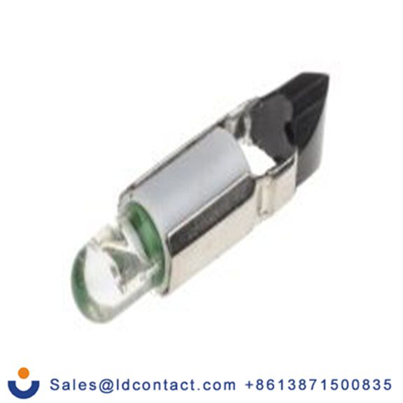 RS PRO 211-134  绿色 面板安装指示器, 24 V ac/dc 焊接片端接, 凸型边框