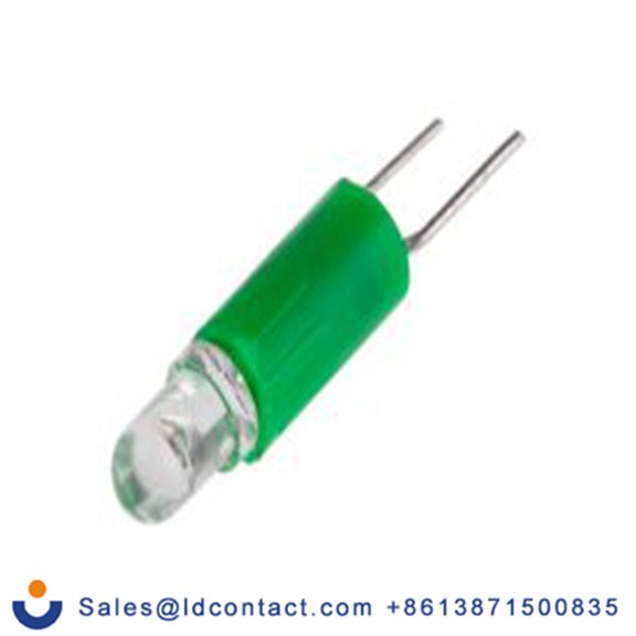 RS PRO 254-5711  2.6 V 通孔 LED, 深红, 绿色, 黄色, 3 mm, 1个LED, 3针, 630 to 570 nm