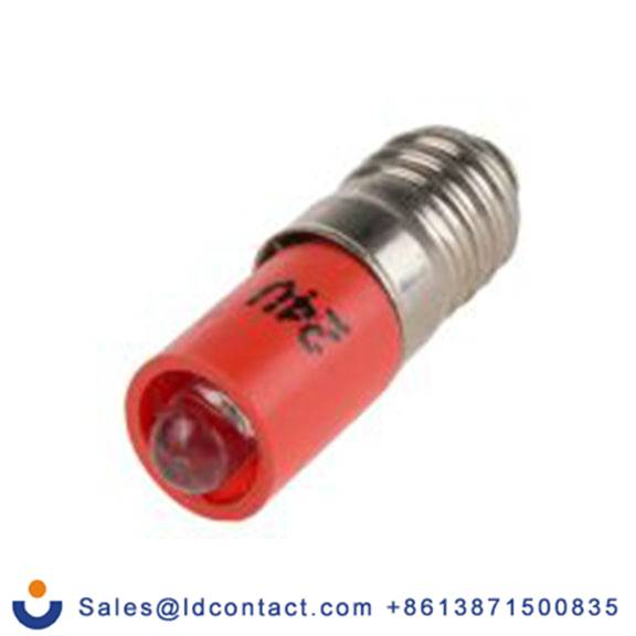 RS PRO 205-088  指示灯, 多芯片, 红色, Φ6.8 mm, 45 mm长, 635 nm长, 24 V dc