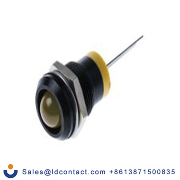 RS PRO 211-853  黄色 面板安装指示器, 2 V dc, 凸型边框 面板安装