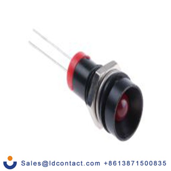 RS PRO 212-115  红色 面板安装指示器, 2 V dc, 凹入式边框, IP40