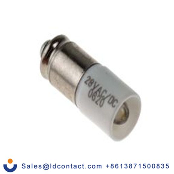 RS PRO 206-845  红色 面板安装指示器, 24 V dc 导线端接, 凸型边框, 黑色边框