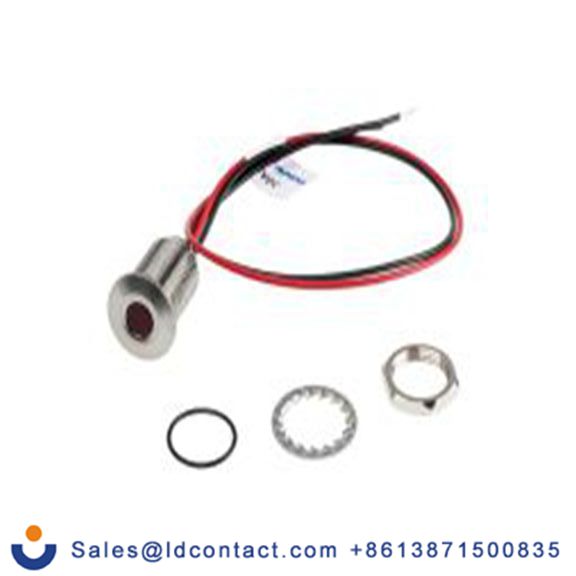 RS PRO 139-3349  红色 面板安装指示器, 10.8 V dc, 13.2 V dc 导线端接, 平齐边框, IP40