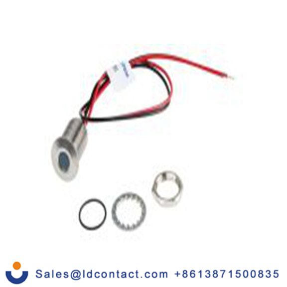 RS PRO 139-3358  蓝色 面板安装指示器, 1.8 V dc, 3.3 V dc 导线端接, 平齐边框, IP40