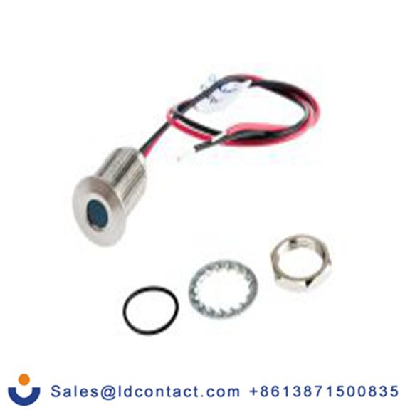 RS PRO 139-3359  蓝色 面板安装指示器, 10.8 V dc, 13.2 V dc 导线端接, 平齐边框, IP40