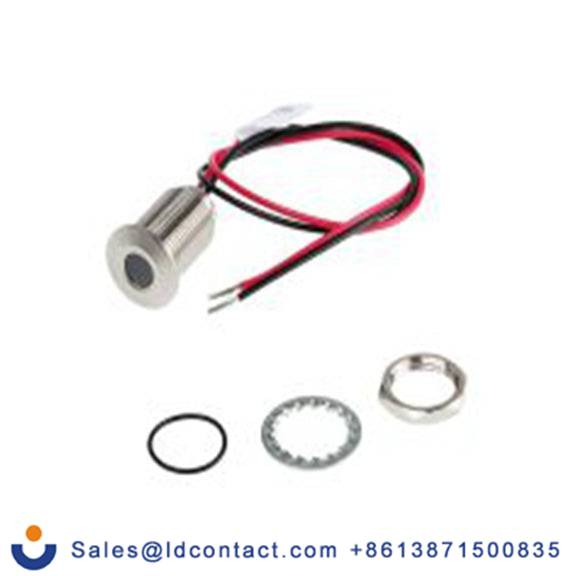 RS PRO 139-3361  白色 面板安装指示器, 1.8 V dc, 3.3 V dc 导线端接, 平齐边框, IP40