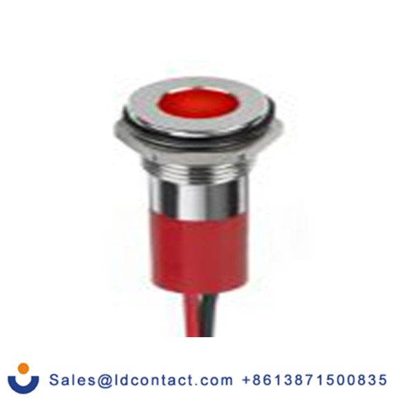 RS PRO 249-4322  指示器 鲜红色 面板安装指示器, 电线端接, IP40 24V dc 8 mm, Q8系列