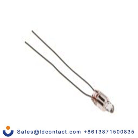 RS PRO 207-674  指示灯, 单芯片, 红色, BA9灯座, Φ10 mm, 24 mm长, 630 nm长, 130 V ac