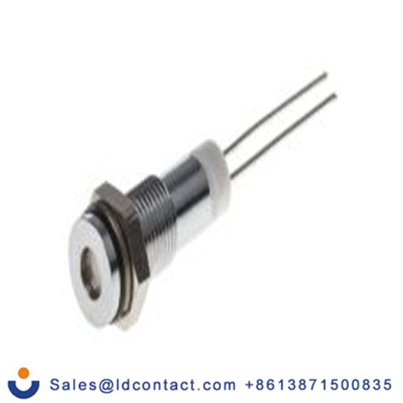 RS PRO 700-1552  白色 面板安装指示器, 2 V dc, 平齐边框, 银色边框, IP40