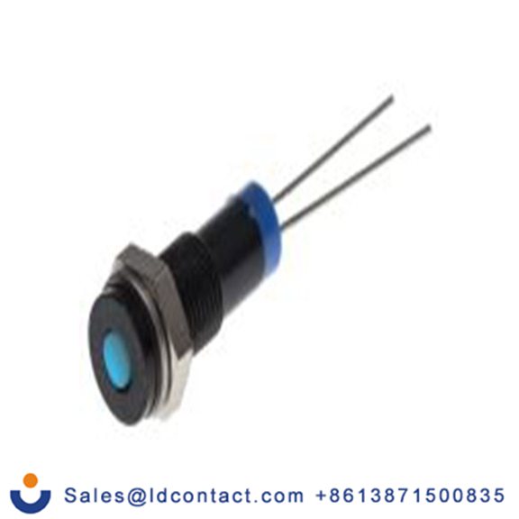 RS PRO 700-1609  蓝色 面板安装指示器, 2 V dc, 平齐边框, IP40