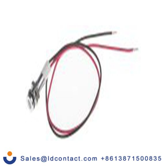 RS PRO 700-1820  白色 面板安装指示器, 12 V dc 导线端接, 平齐边框, 银色边框, IP40