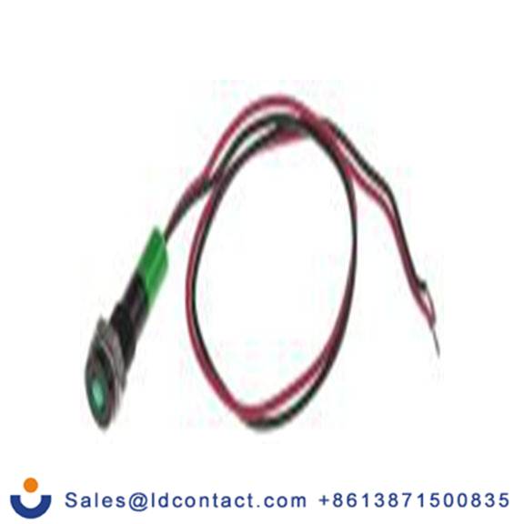 RS PRO 700-1877  绿色 面板安装指示器, 24 V dc 导线端接, 平齐边框, IP40