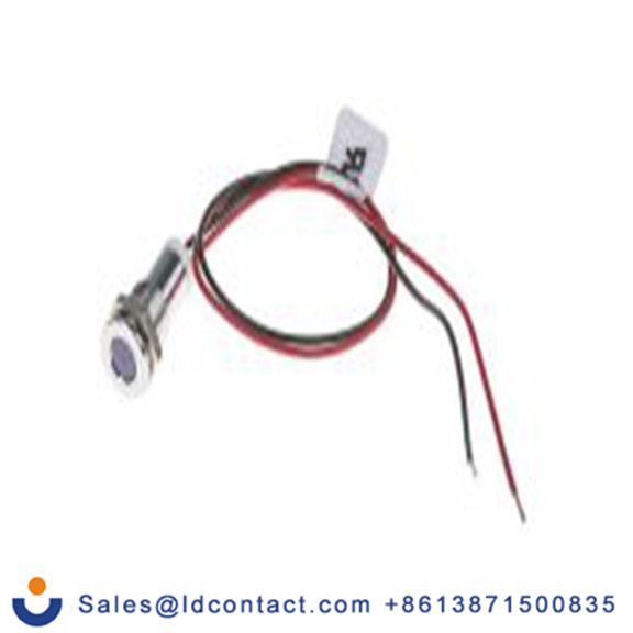 RS PRO 700-1902  白色 面板安装指示器, 2 V dc 导线端接, 平齐边框, 银色边框, IP40