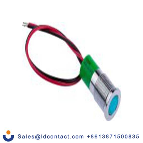 RS PRO 703-8948  绿色 面板安装指示器, 24 V dc 导线端接, 平齐边框, 银色边框, IP40