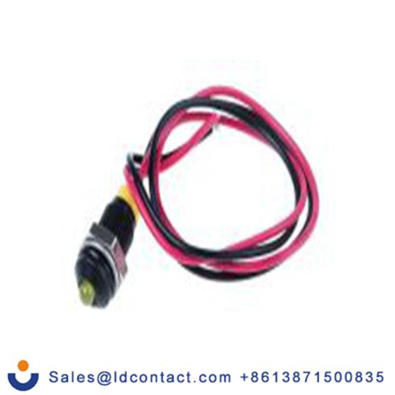 RS PRO 722-7716  黄色 面板安装指示器, 2 V dc 导线端接, 凸型边框, IP40