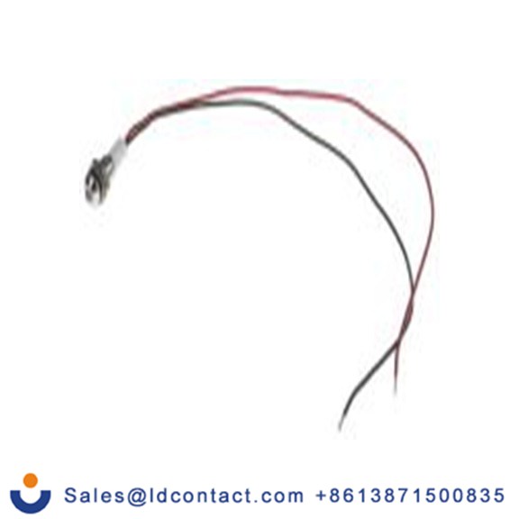 RS PRO 722-7811  红色 面板安装指示器, 24 V dc 导线端接, 凸型边框, 银色边框, IP40