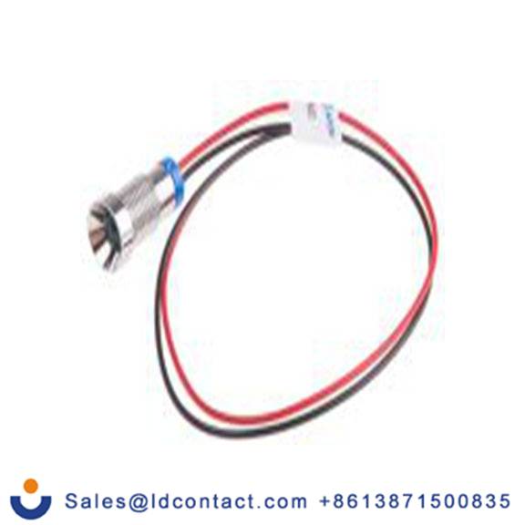 RS PRO 723-9319  蓝色 面板安装指示器, 2 V dc 导线端接, 凹入式边框, 银色边框, IP40