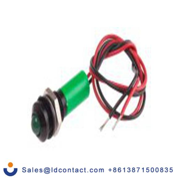 RS PRO 723-9671  绿色 面板安装指示器, 110 V ac 导线端接, 凸型边框, IP40