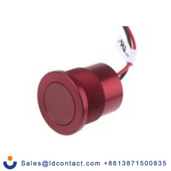 RS PRO 898-7703  红色 面板安装指示器 导线端接, 平齐边框, 红色边框, IP40