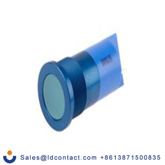 RS PRO 898-7788  蓝色 面板安装指示器, 28 V 焊片端接, 平齐边框, 蓝色边框, IP40