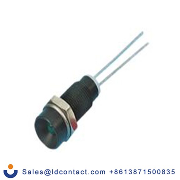 RS PRO 211-932  绿色 面板安装指示器, 2 V dc, 凹入式边框, IP40