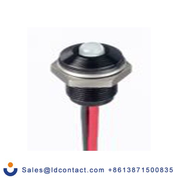 RS PRO 171-3797  白色 面板安装指示器, 1.8 V dc, 3.3 V dc 导线端接, 凸型边框, IP40