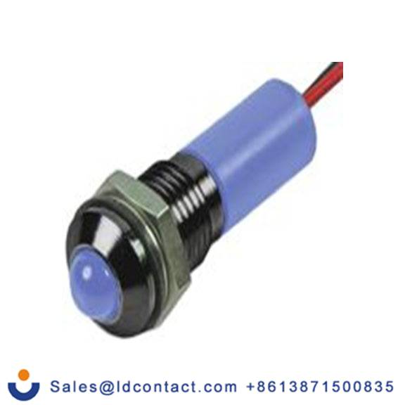 RS PRO 700-1612  红色 面板安装指示器, 12 V dc 焊接片端接, 平齐边框, IP40