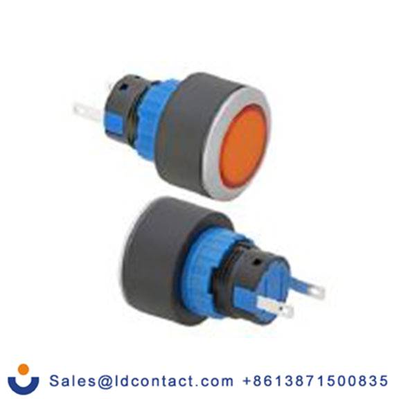 RS PRO 325-298  橙色 面板安装指示器, 12 V 引脚端子端接, IP65
