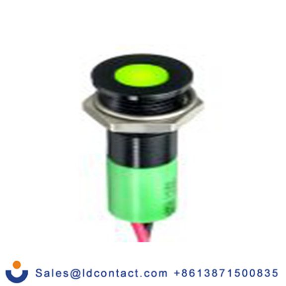 RS PRO 249-4308  冲水指示器 亮绿 面板安装指示器, 电线端接, IP40 12V dc 8 mm, Q8系列