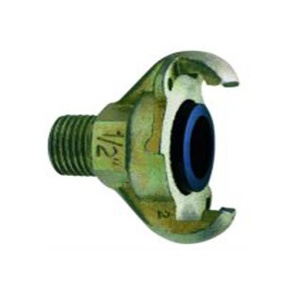 RS PRO,773-0593,气动快速接头 公, G, 铁制, 10 bar, QM系列