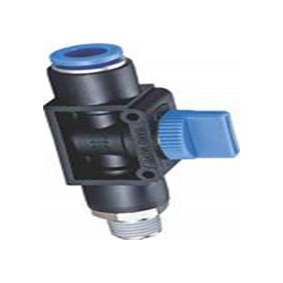 RS PRO,144-2681,手动气动控制阀, PT接口, 把手控制, 3位 1/4 in, 2通道, 最大操作990 kPa III B, 蓝色按钮, HVSF系列