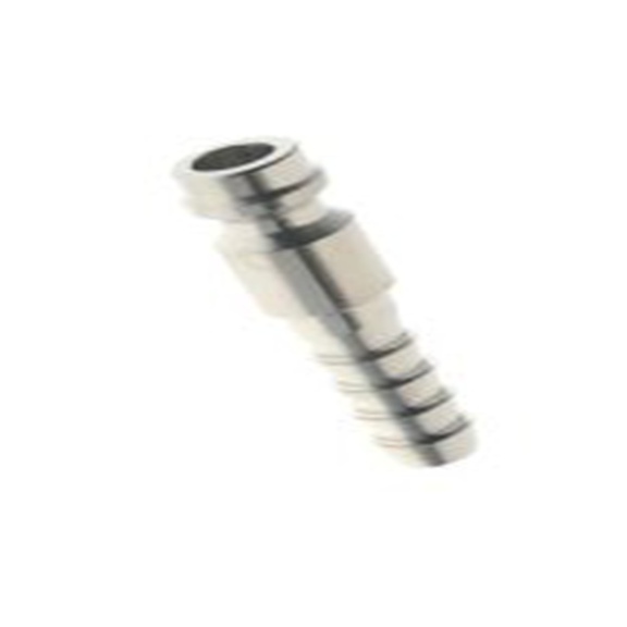 RS PRO,176-1950,耦合器螺纹接头 公, 8mm, 镀镍黄铜制, 12 bar