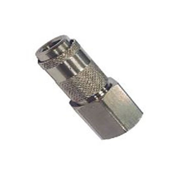 RS PRO,176-2001,气动快速接头 母插, BSP, 镀镍黄铜制, 12 bar