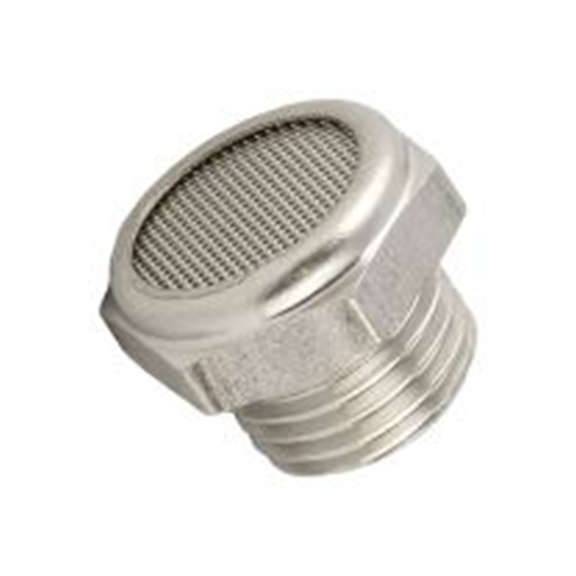 RS PRO,176-2221,带螺纹 消声器, 不锈钢制 10 bar, 降噪74 dB, -20 °C→300 °C G