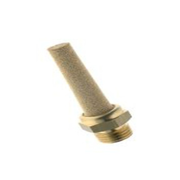 RS PRO,176-2286,带螺纹 消声器, 黄铜制 12 bar, 降噪89 dB, -10 °C→80 °C G