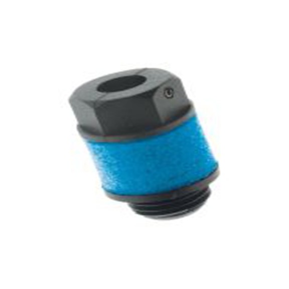 RS PRO,176-2292,BSPT, BSPP 和公制螺纹, 公制螺纹, BS 21, NPT, DIN 2999, 锥形气体 消声器, 聚乙烯制 10 bar, 降噪92 dB, -20 °C