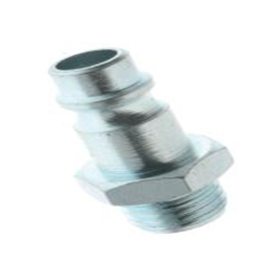 RS PRO,231-2515,气动直向螺纹-管适配器 公, 镀镍黄铜制, 16 bar, 261系列