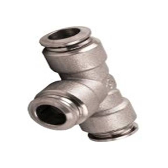 RS PRO,231-2777,气动快速接头 公, 12mm, 镀镍黄铜制, 20 bar, 70230系列