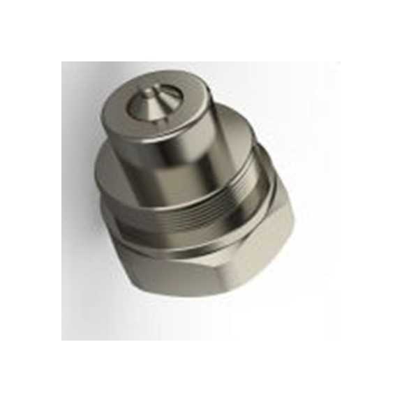 RS PRO,768-5857,液压快速接头 母插 1/2 in螺纹 螺钉锁 接头, 最大操作750 bar, 最高200 °C, 碳钢制, TGW系列