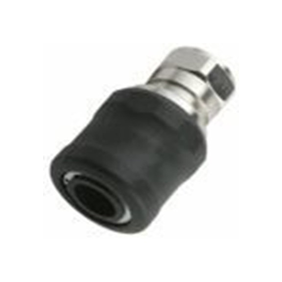RS PRO,187-8866,气动快速接头 母插, ISO 228 A 类, 3/8in, 黄铜制, 12 bar