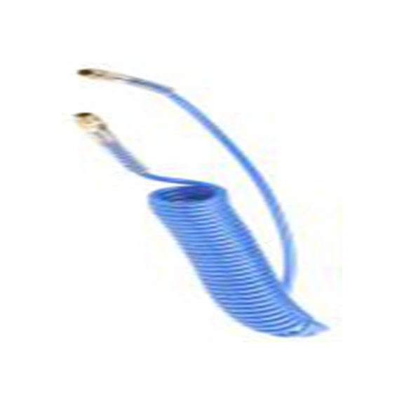 RS PRO,917-2356,蓝色 6 m PU 弹簧气管, 8 mm内径, 12 mm外径, 最大10 bar -20 °C 65 °C, CPC系列